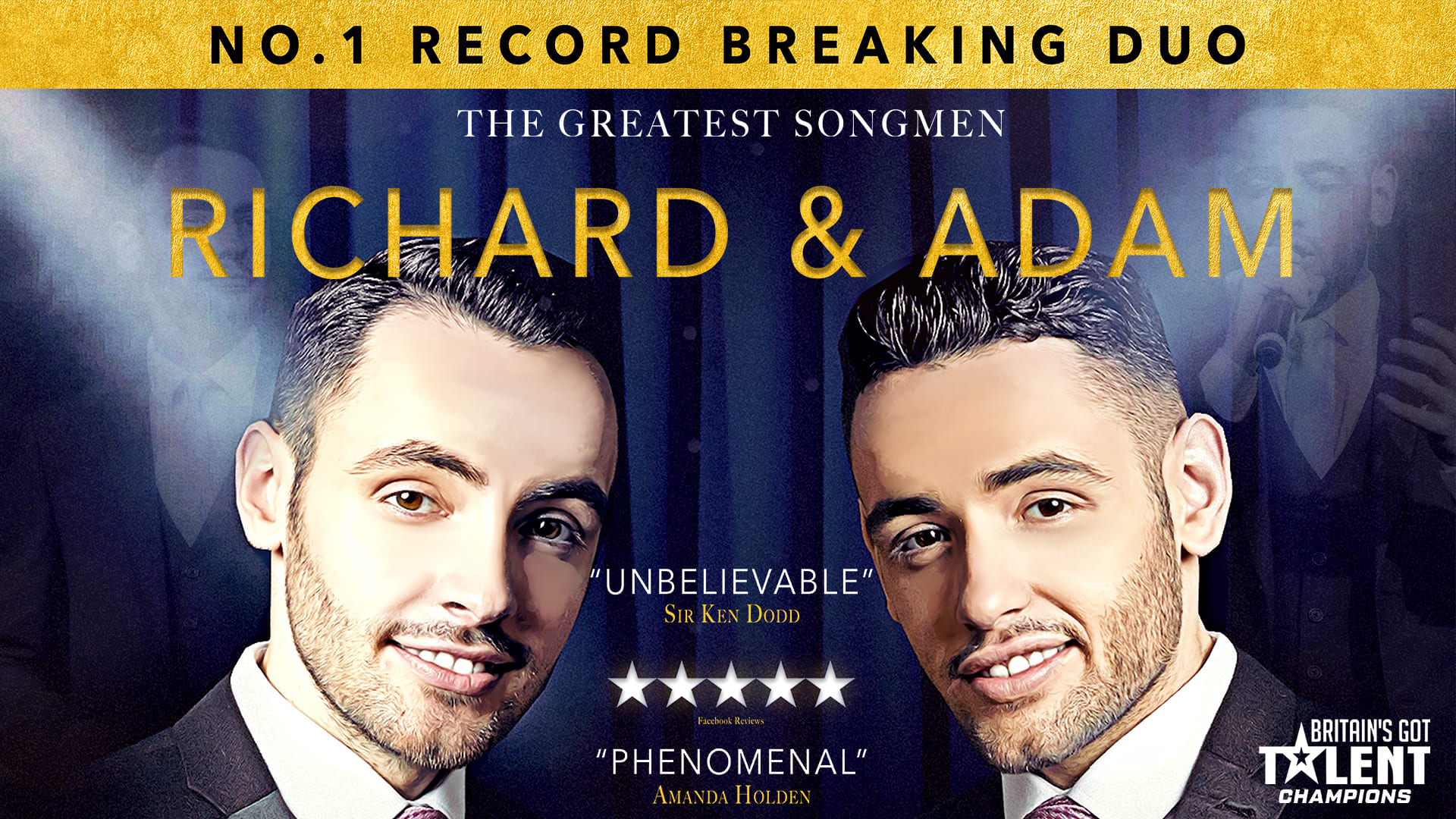 Richard And Adam Richard and Adam Tickets | Concert Tours & Dates | ATG Tickets
